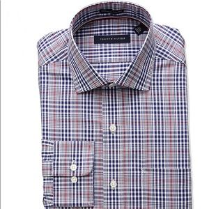 Tommy Hilfiger Men's Dress Shirt Regular Fit